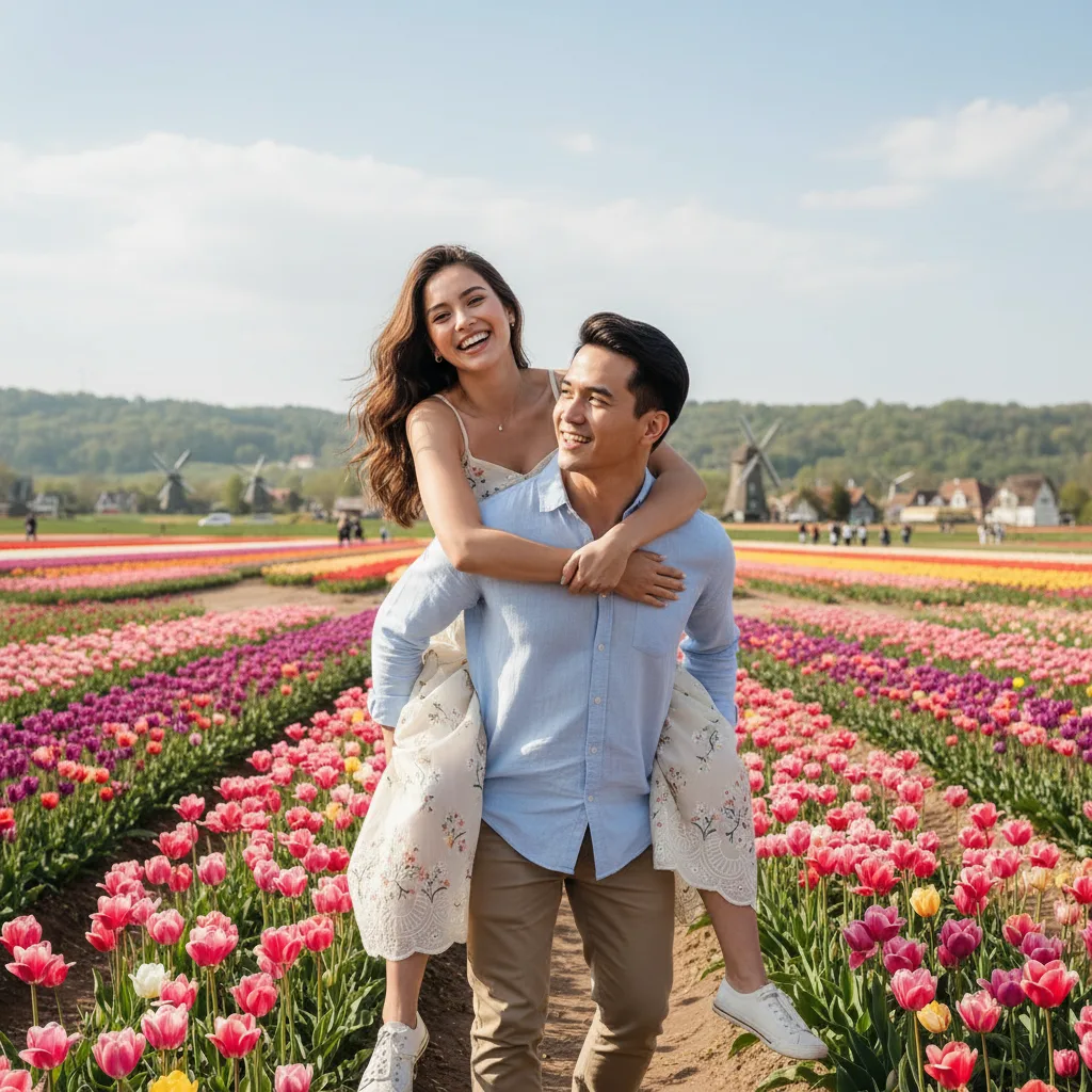 Tulip Dream Field - Lembah Bunga Tulip